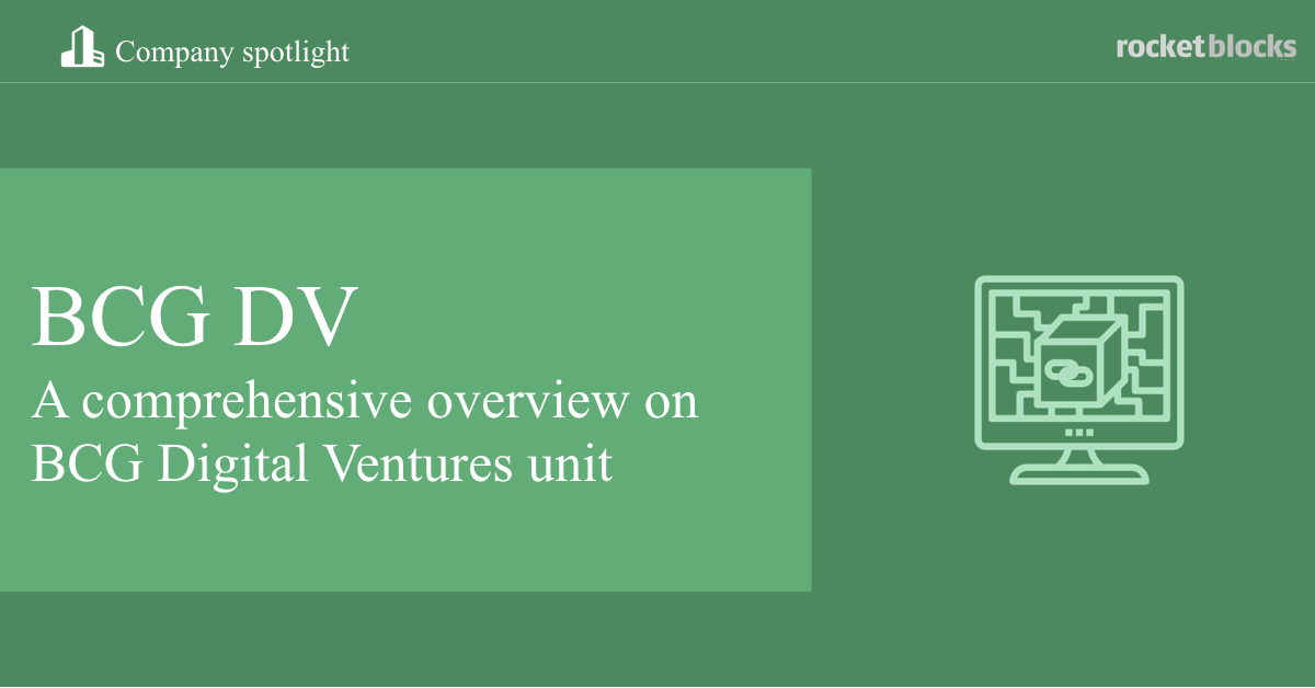 Overview of BCG Digital Ventures unit