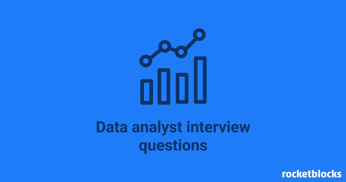 List of sample data analyst interview questions