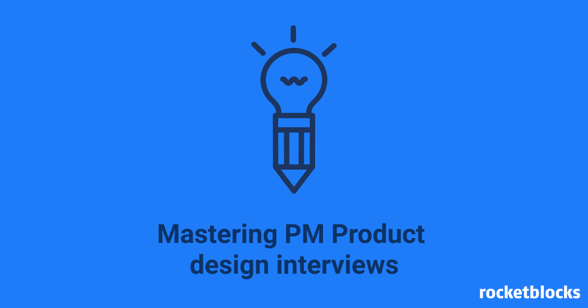 PM product design interviews